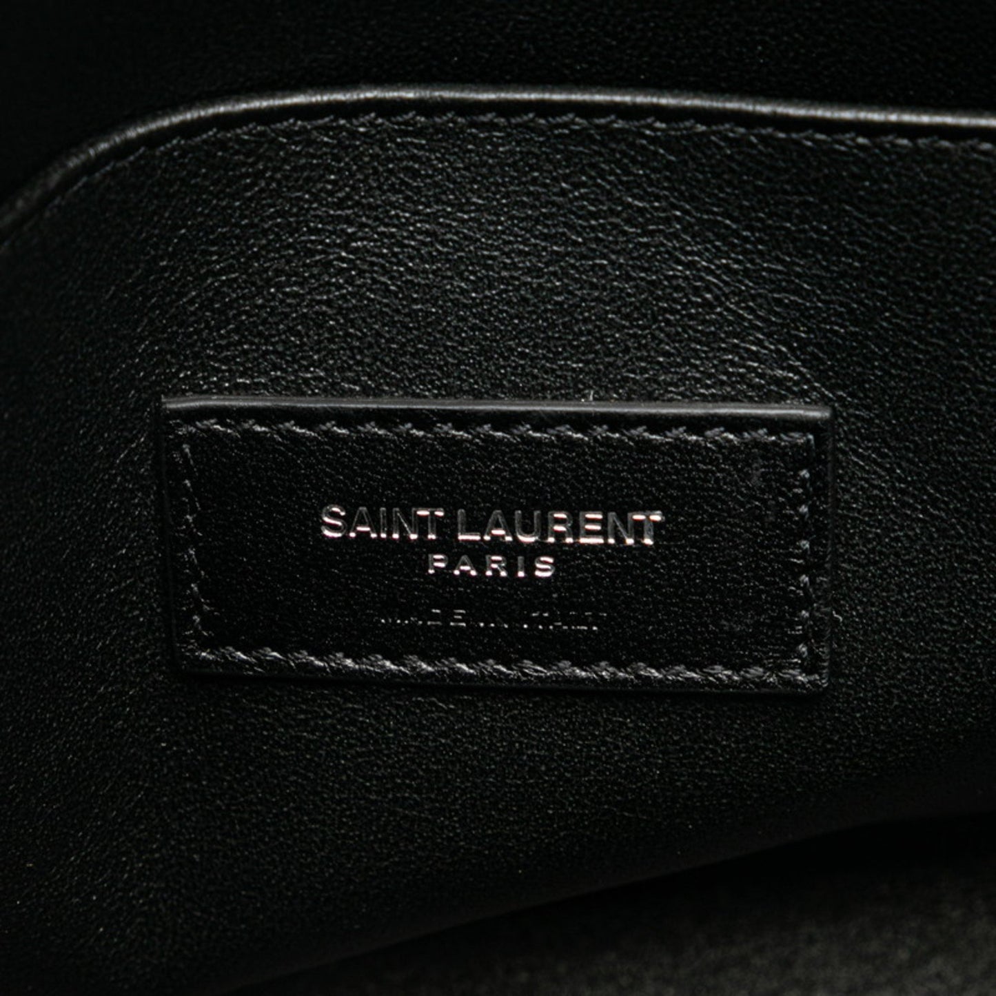 Saint Laurent Sac de jour, Black, Leather, handbag