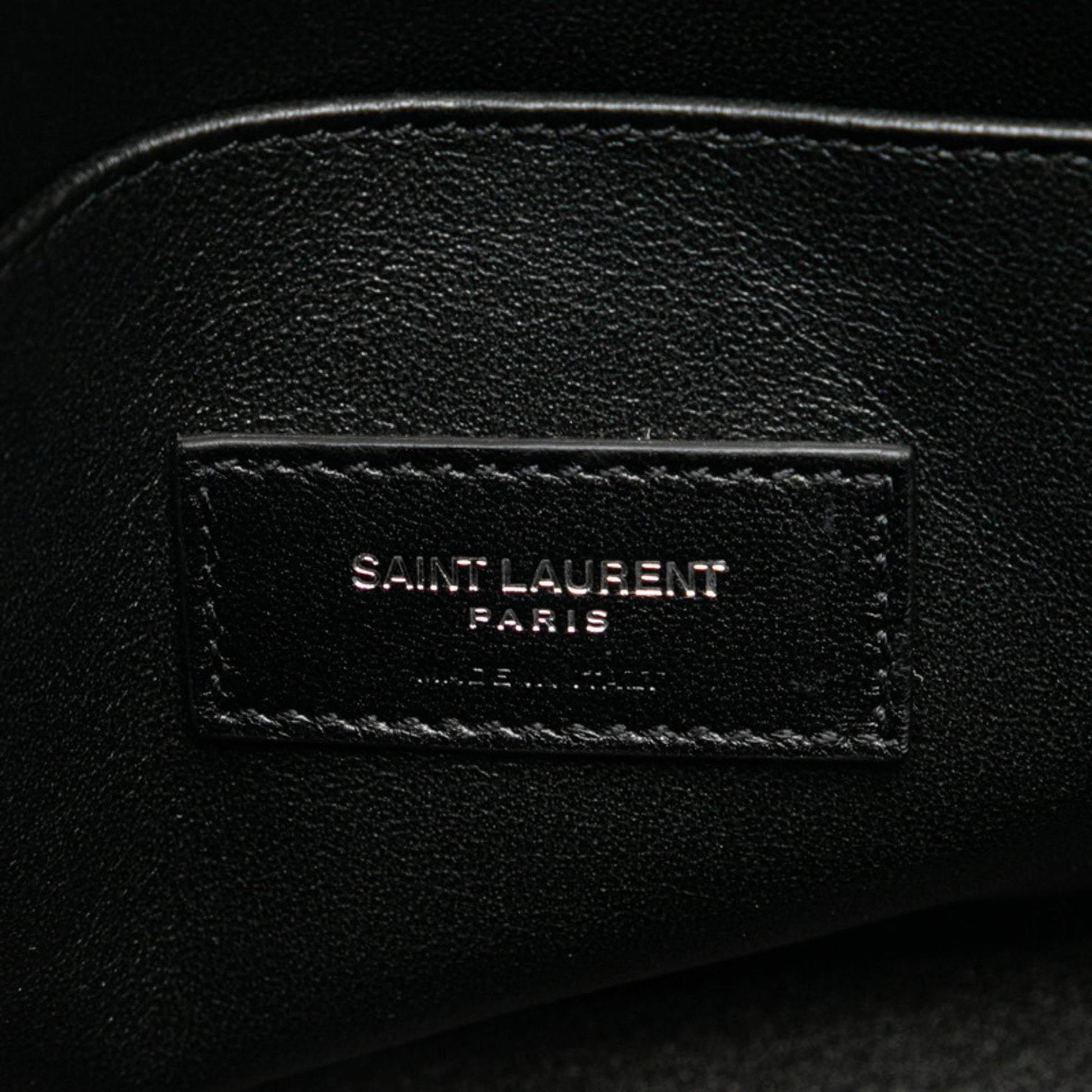 Saint Laurent Sac de jour, Black, Leather, handbag