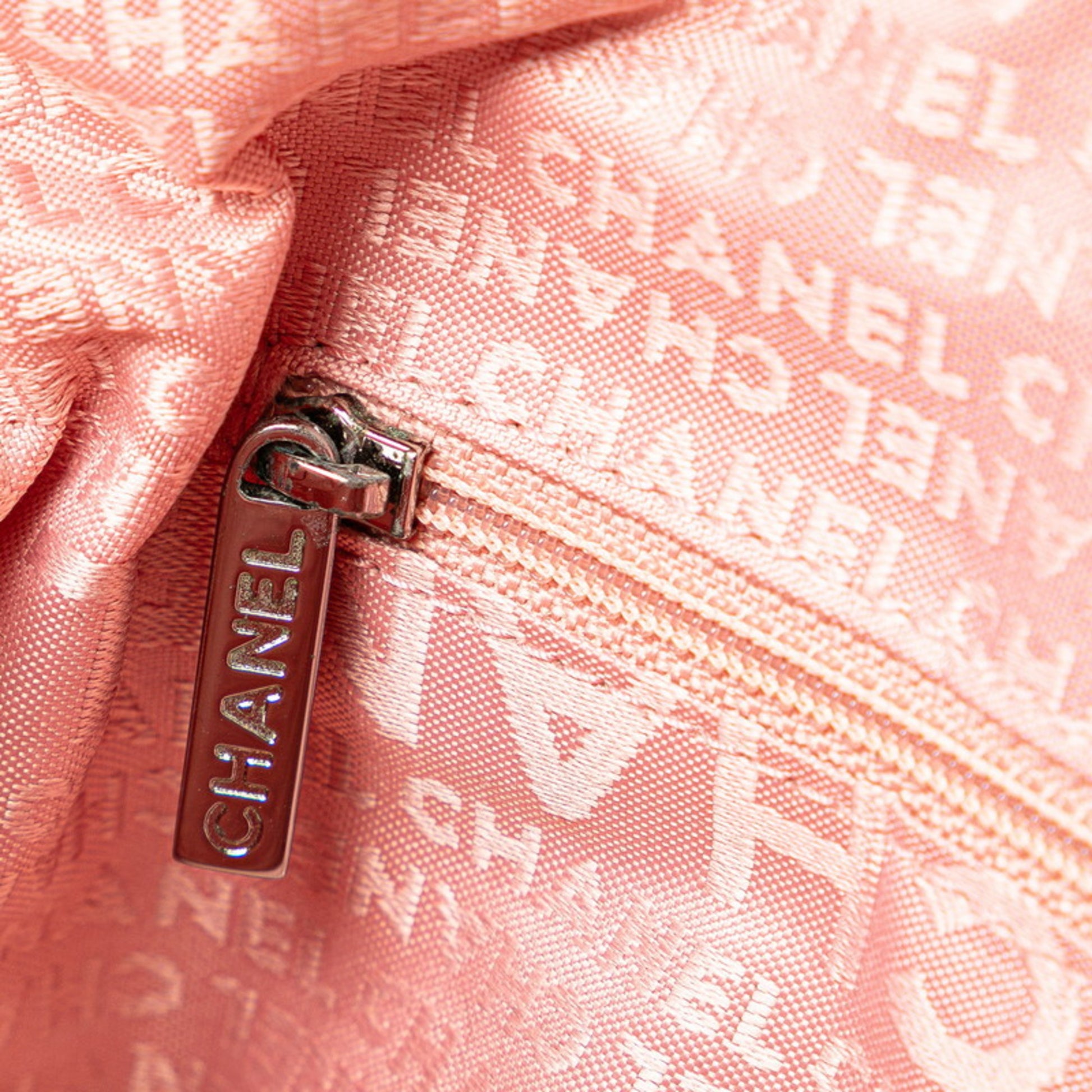 Chanel Chocolate bar, Pink, Leather, handbag