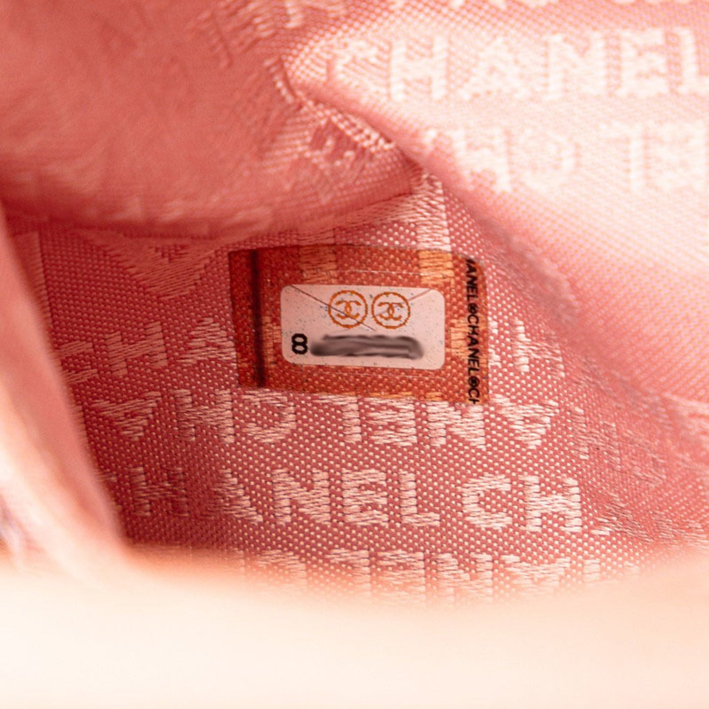 Chanel Chocolate bar, Pink, Leather, handbag