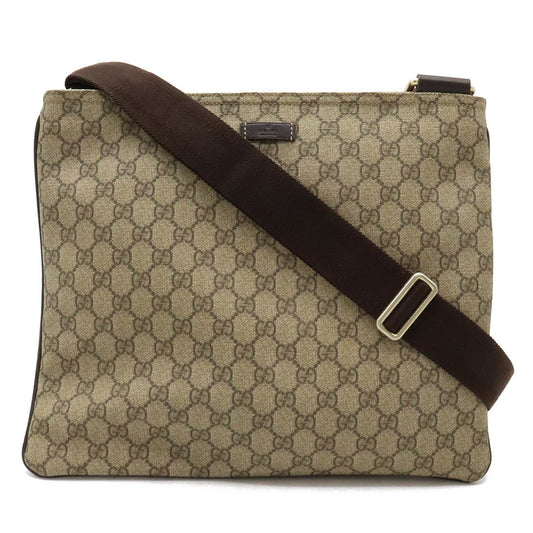 Gucci GG plus, Beige, Canvas, shoulder