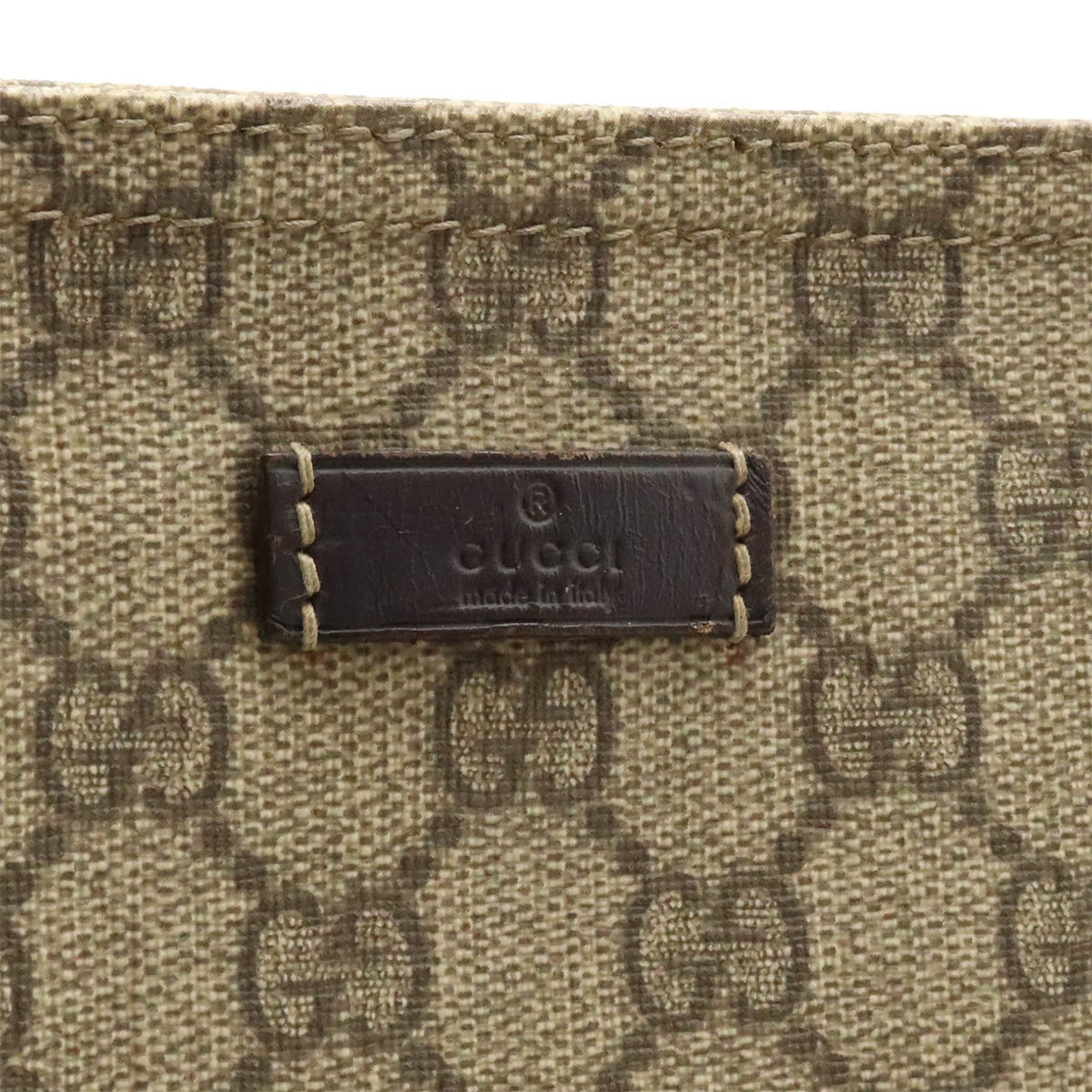 Gucci GG plus, Beige, Canvas, shoulder