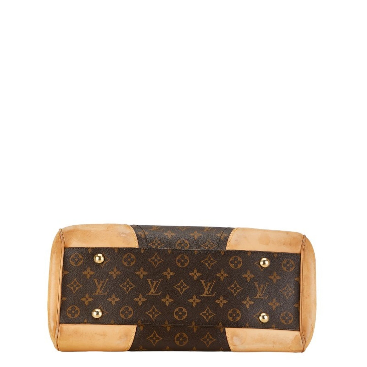 Louis Vuitton Beverly, Brown, Canvas, shoulder