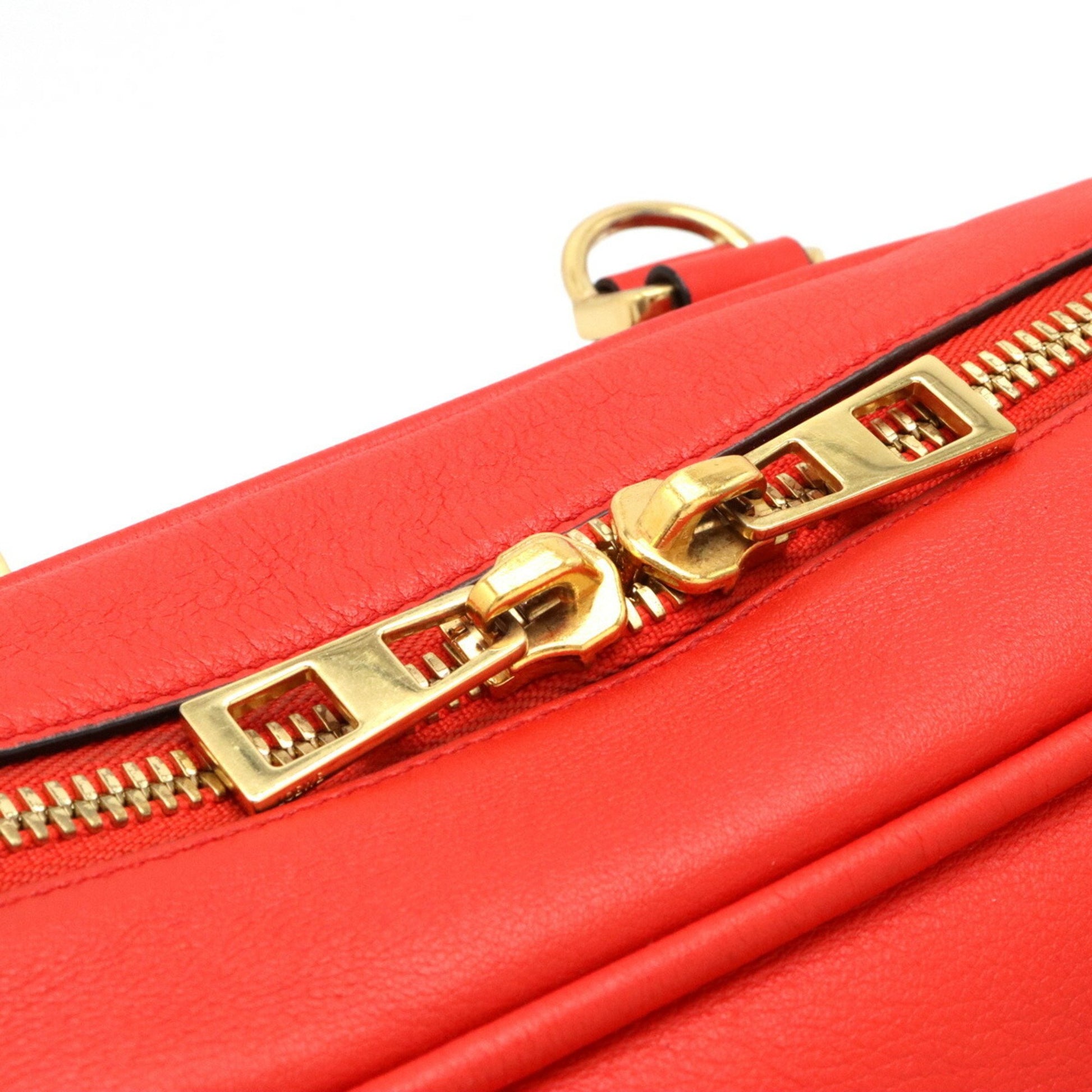 Loewe Amazona, Red, Leather, tote