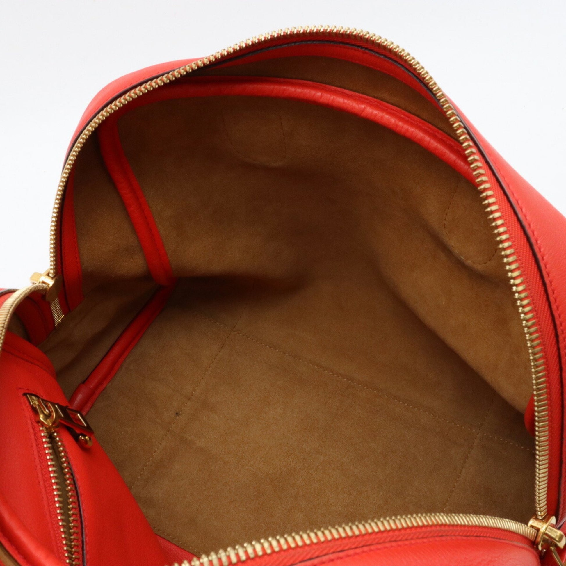 Loewe Amazona, Red, Leather, tote