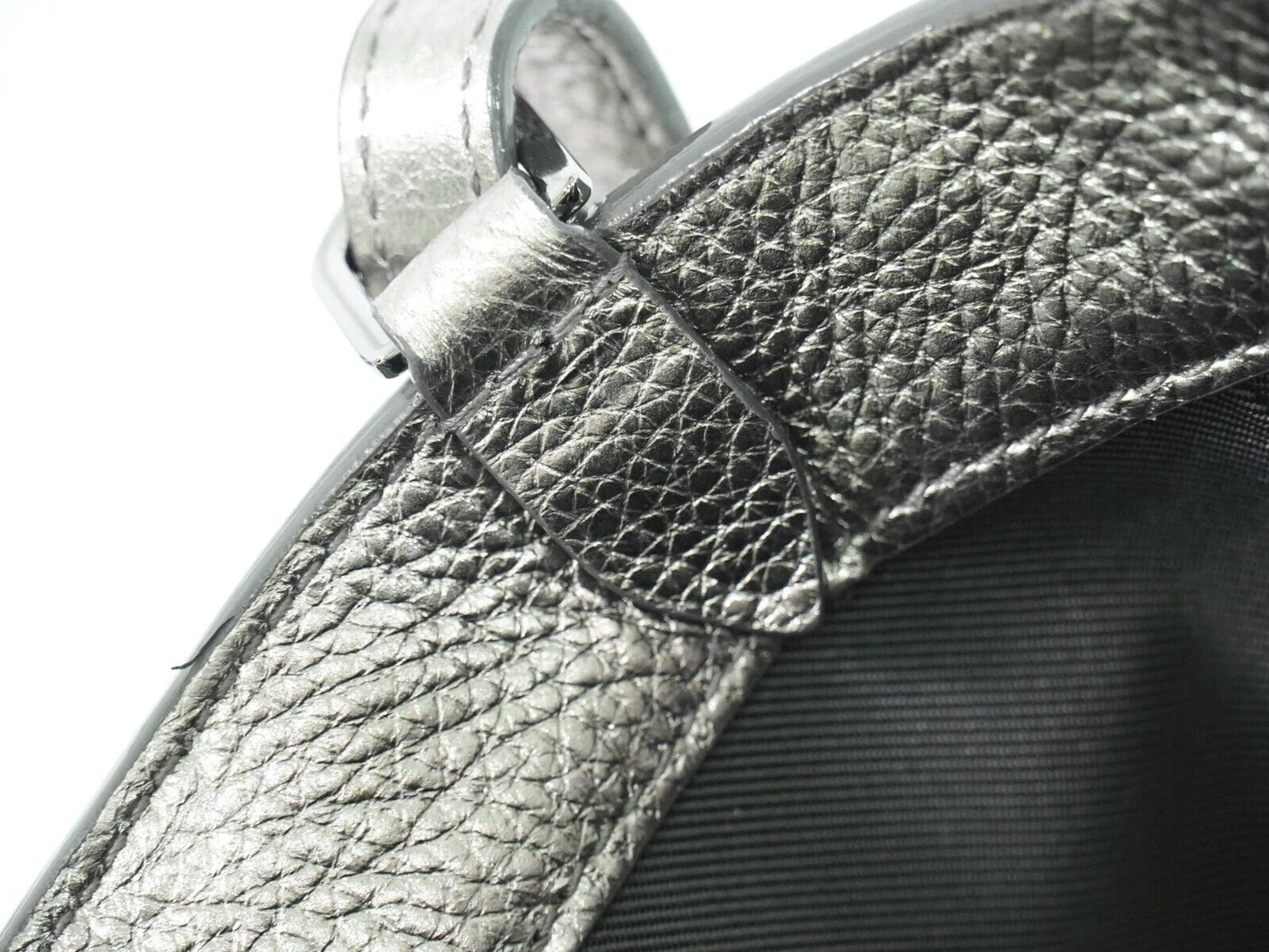 Jimmy Choo Star studs, Silver, Leather, handbag