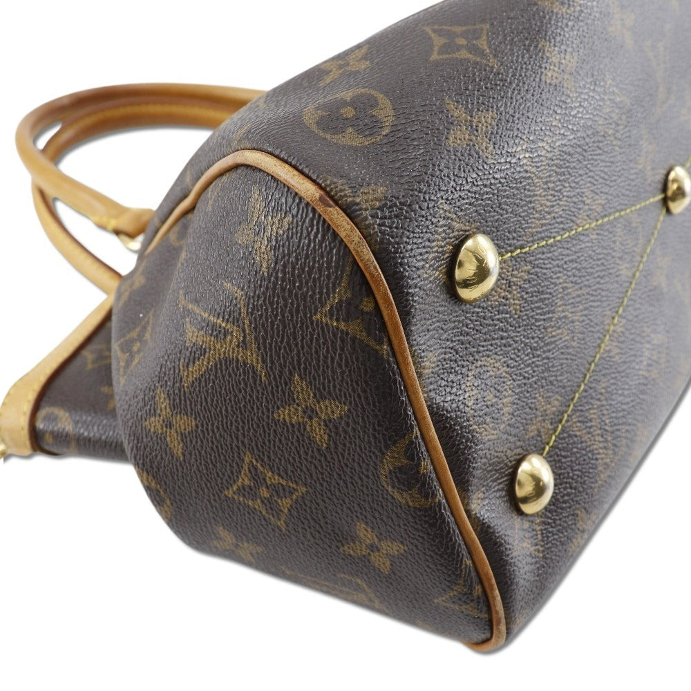 Louis Vuitton Tivoli, Brown, Canvas, handbag