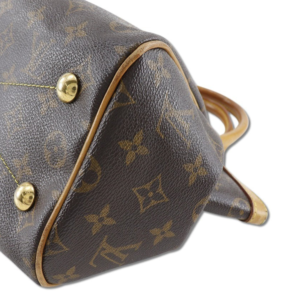 Louis Vuitton Tivoli, Brown, Canvas, handbag