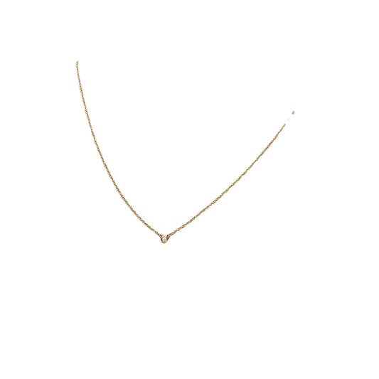 Tiffany & Co Diamonds By The Yard, Gold, Rose Gold, necklace