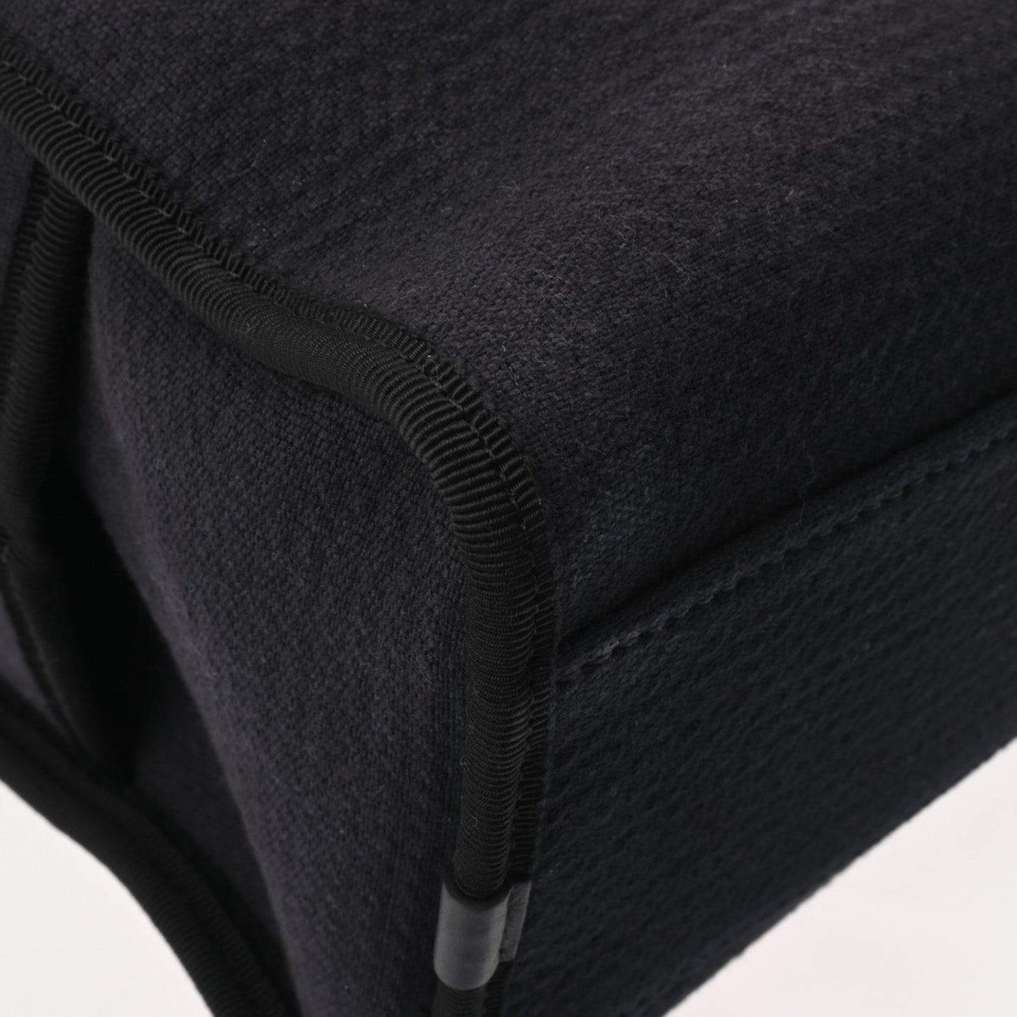 Chanel Deauville, Navy, Canvas, handbag