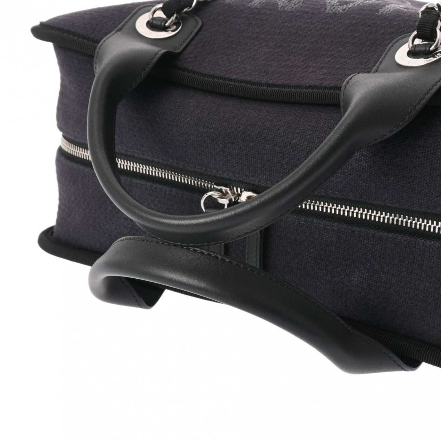 Chanel Deauville, Navy, Canvas, handbag