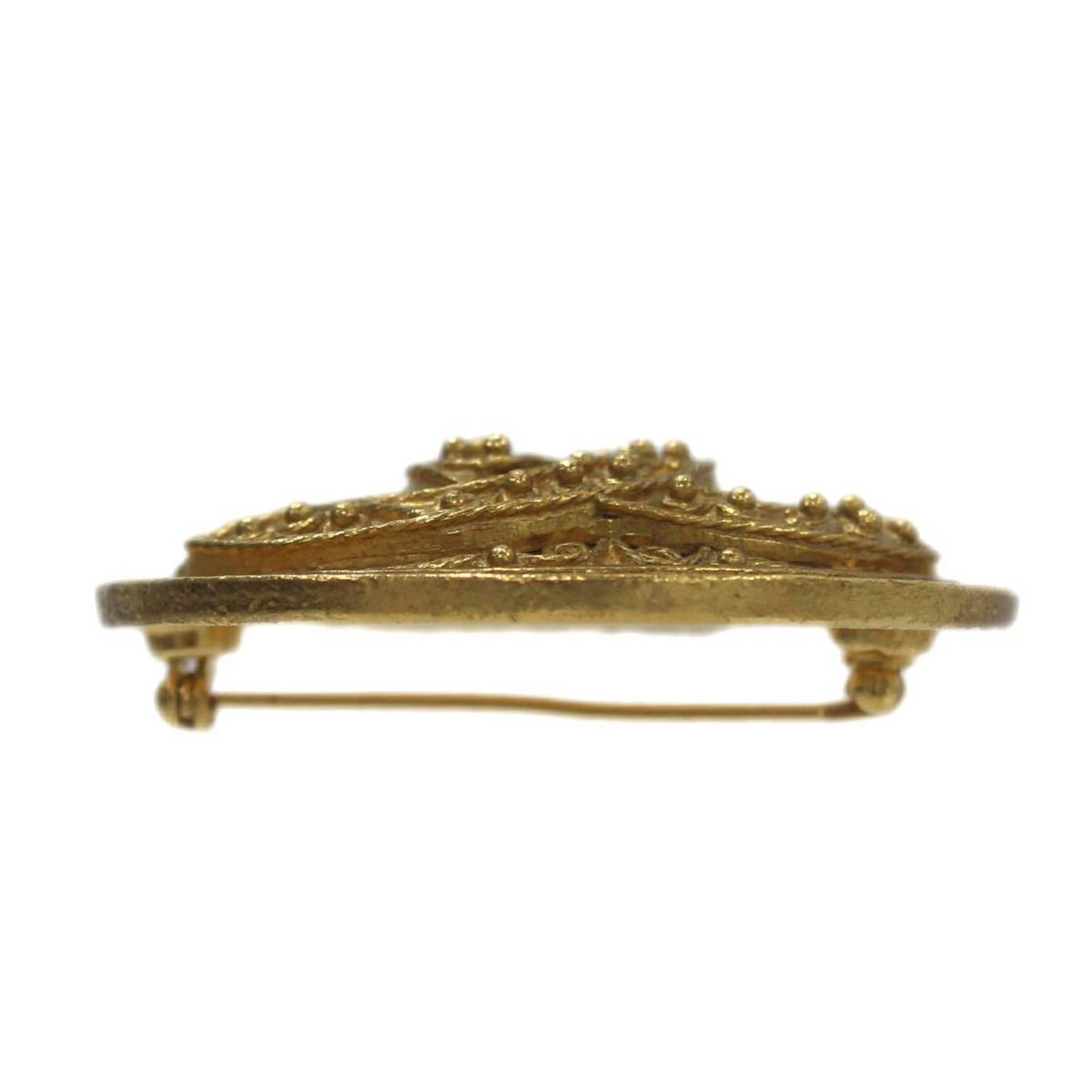 Chanel Coco Mark, Gold, Gold Plated, brooch