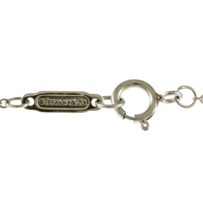 Tiffany & Co Solitaire, Silver, Platinum, necklace