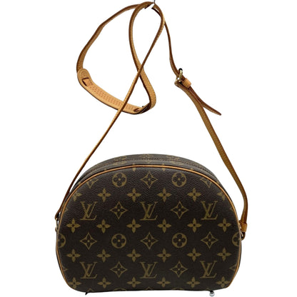 Louis Vuitton Blois, Brown, Canvas, shoulder