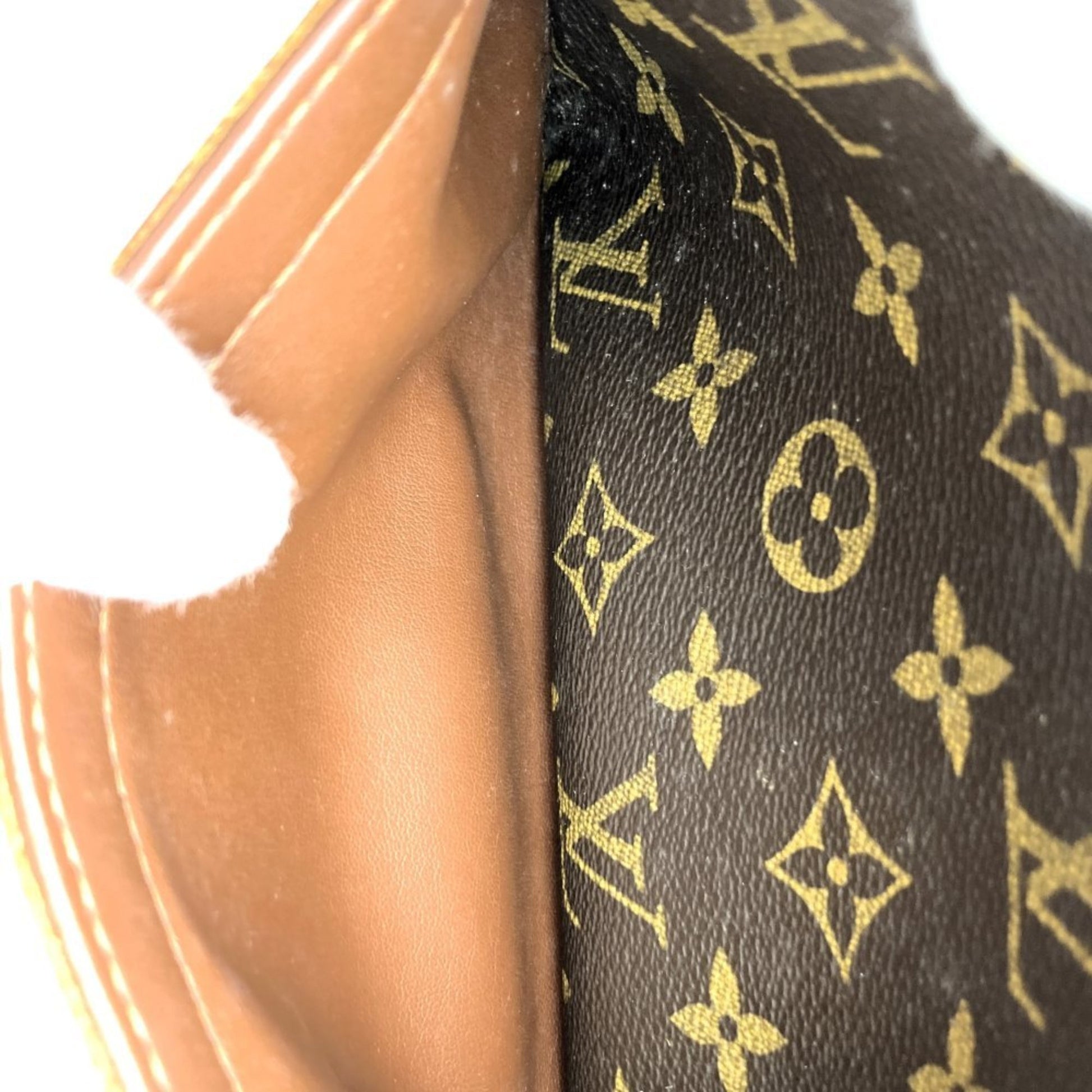 Louis Vuitton Blois, Brown, Canvas, shoulder