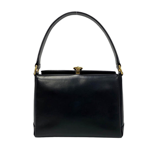 Gucci --, Black, Leather, tote