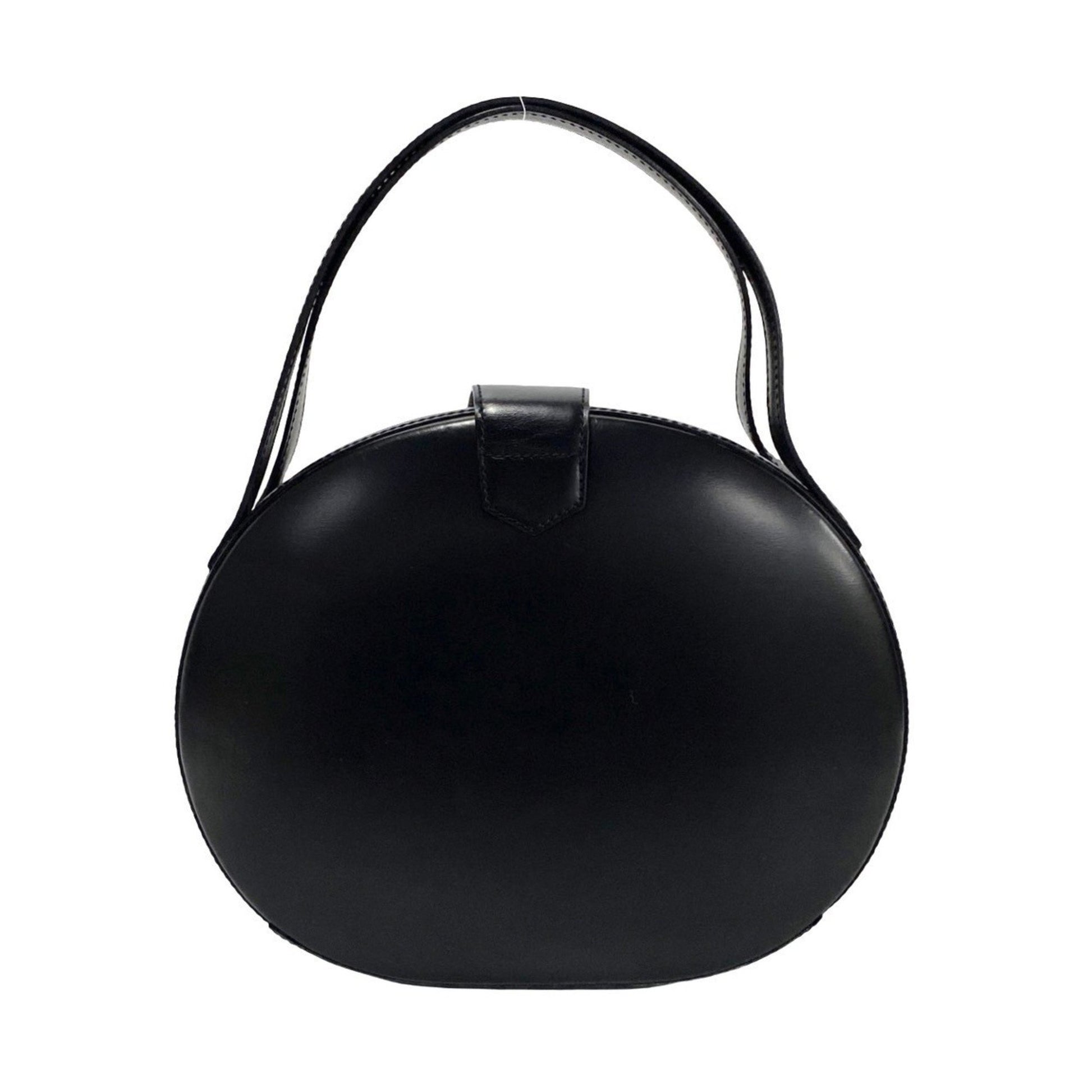 Loewe Anagram, Black, Leather, handbag