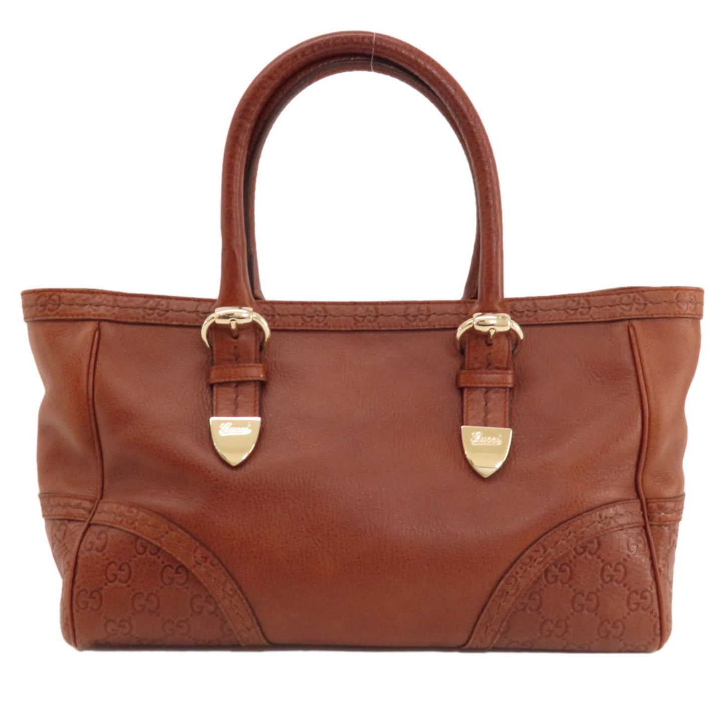 Gucci Guccissima, Brown, Leather, tote