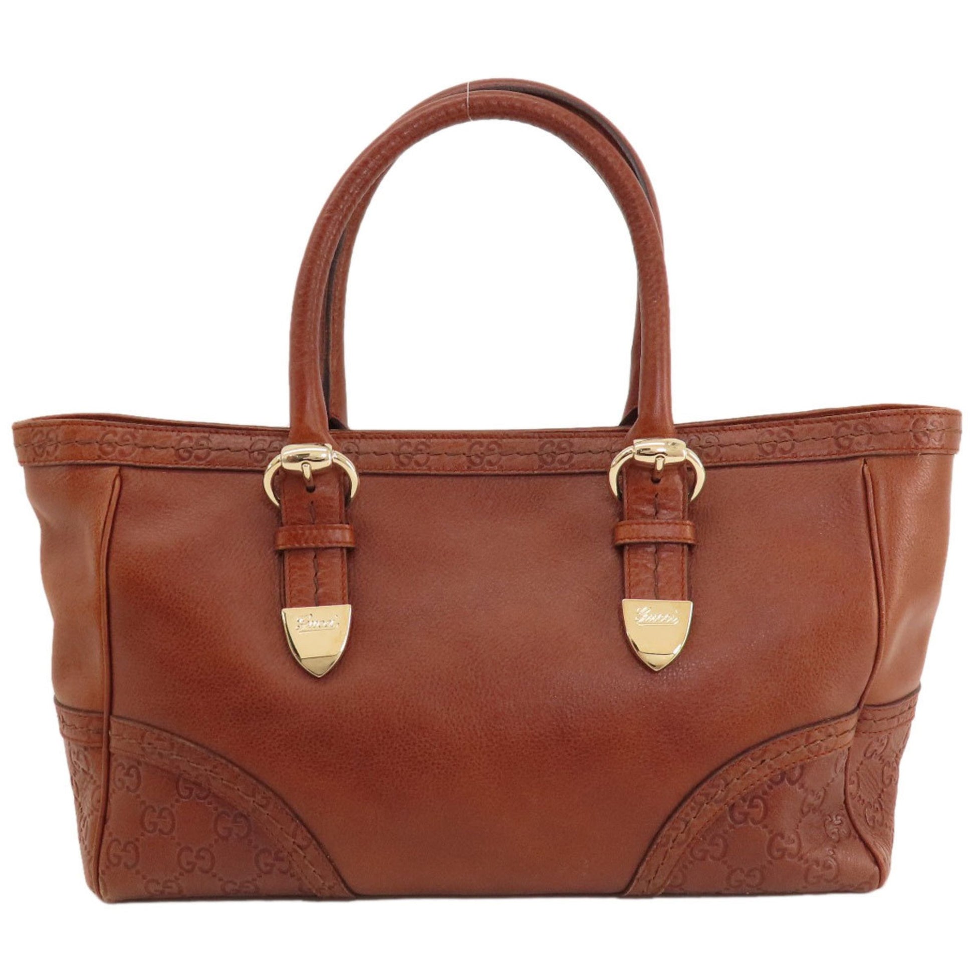 Gucci Guccissima, Brown, Leather, tote