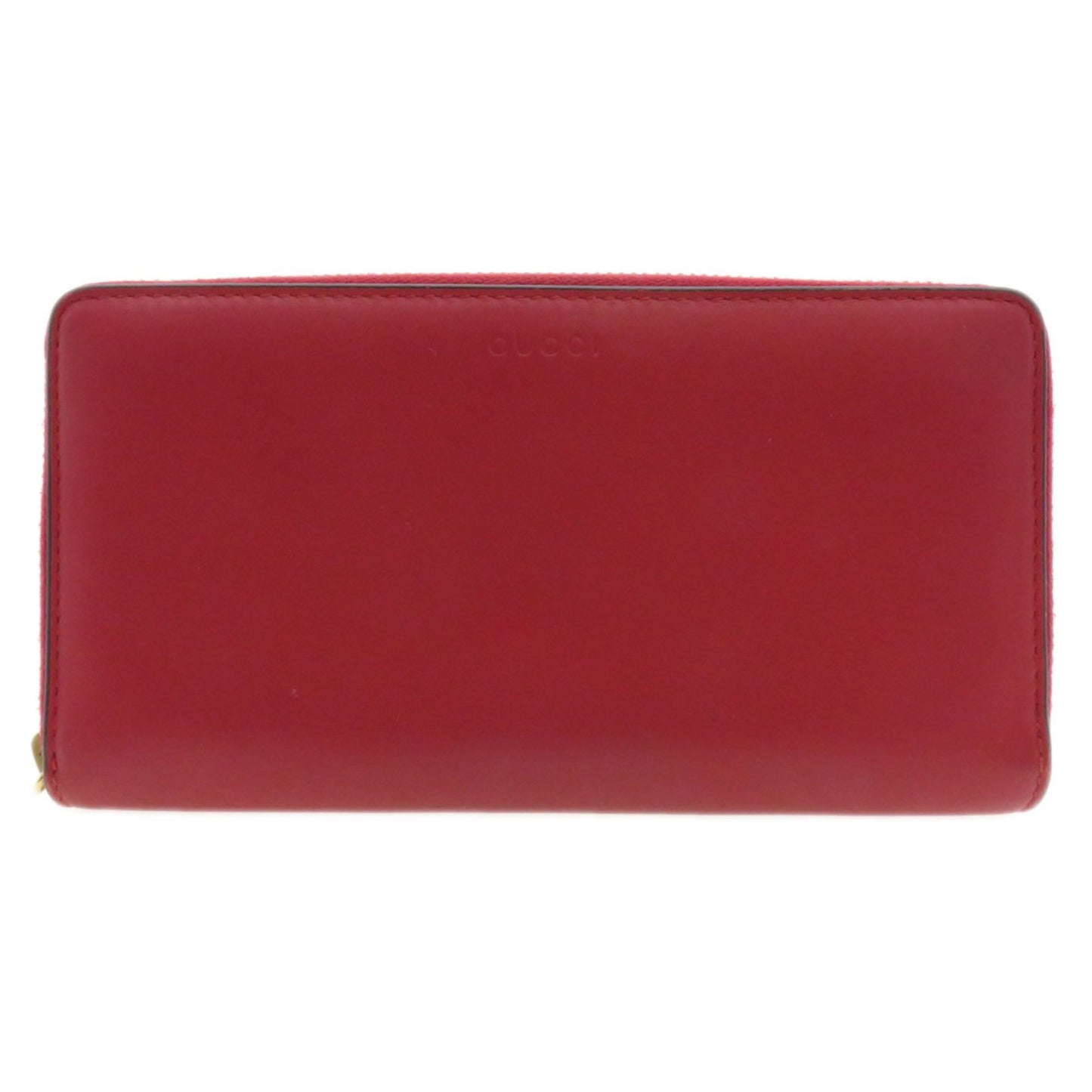 Gucci Bamboo, Red, Leather, wallet