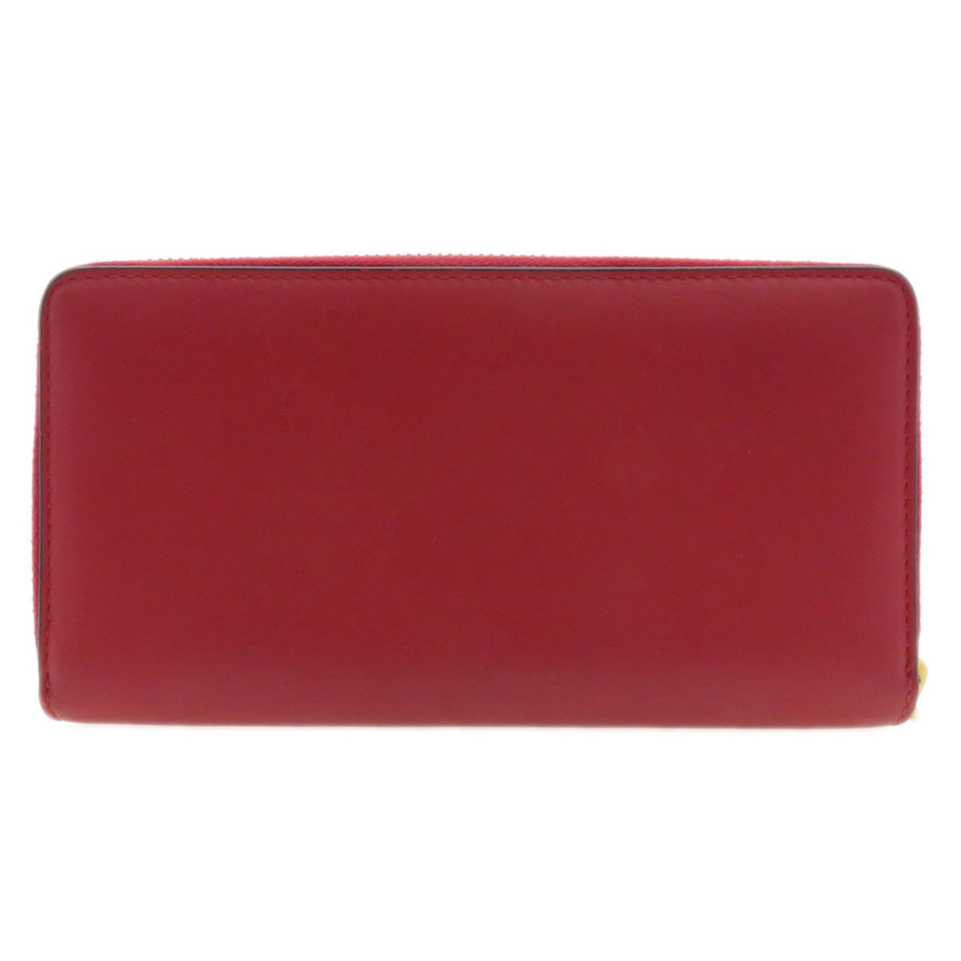 Gucci Bamboo, Red, Leather, wallet