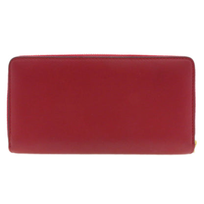 Gucci Bamboo, Red, Leather, wallet