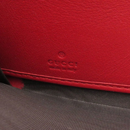 Gucci Bamboo, Red, Leather, wallet