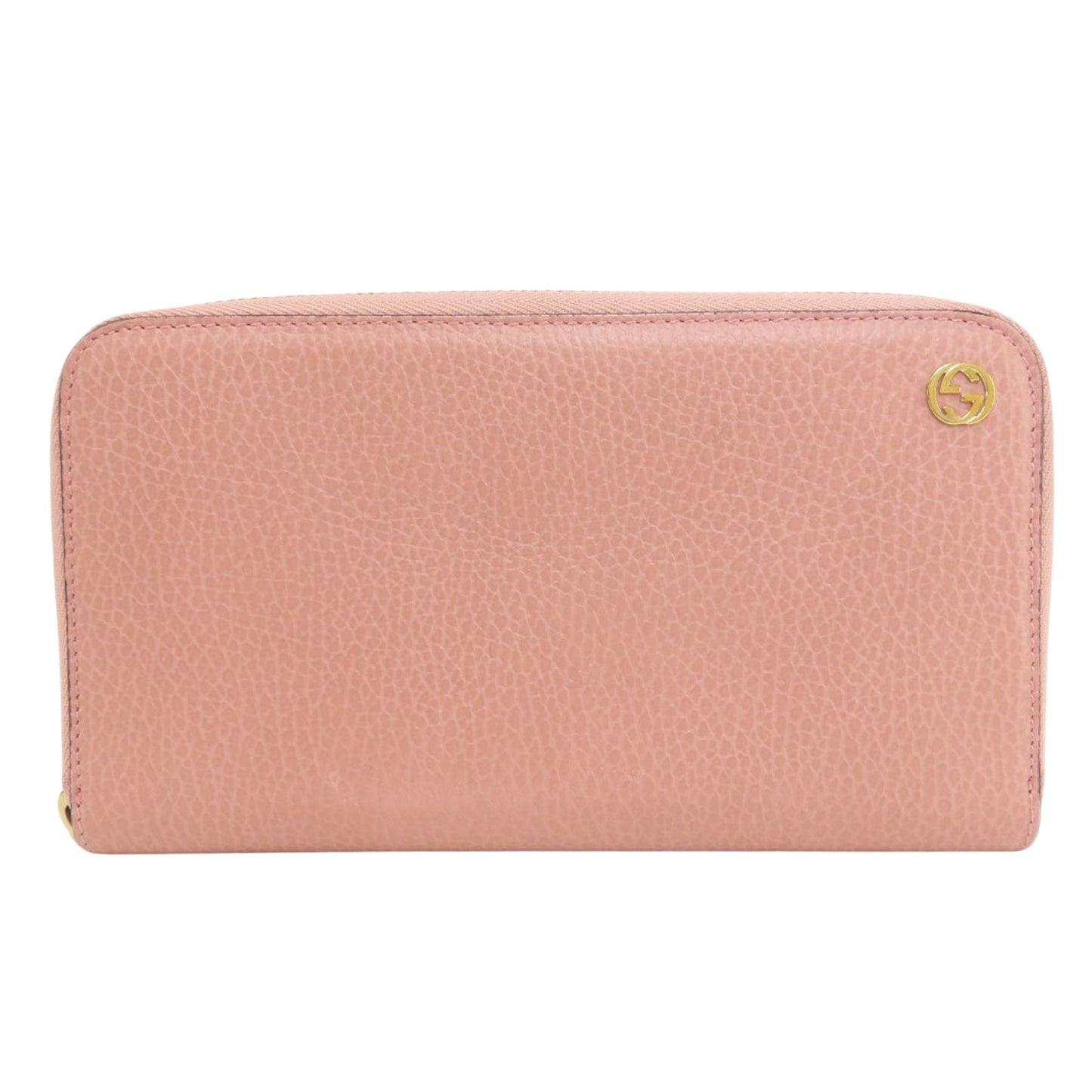 Gucci Interlocking G, Pink, Leather, wallet