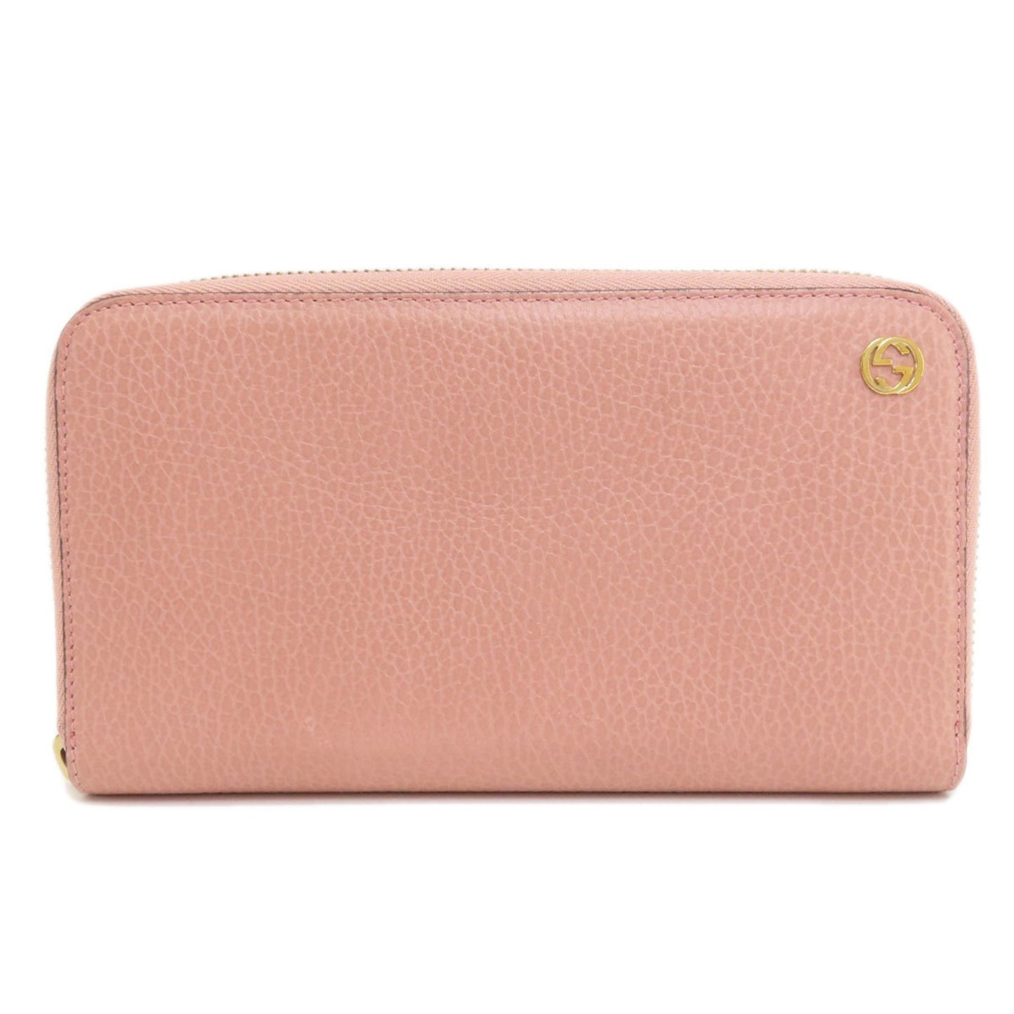 Gucci Interlocking G, Pink, Leather, wallet