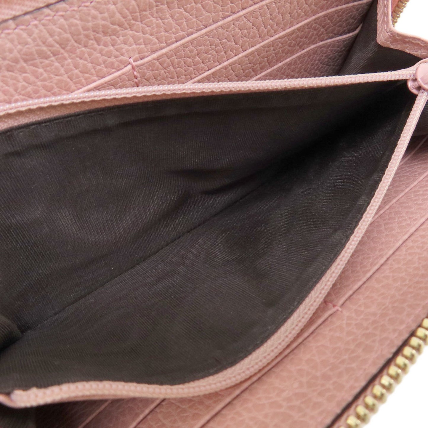 Gucci Interlocking G, Pink, Leather, wallet