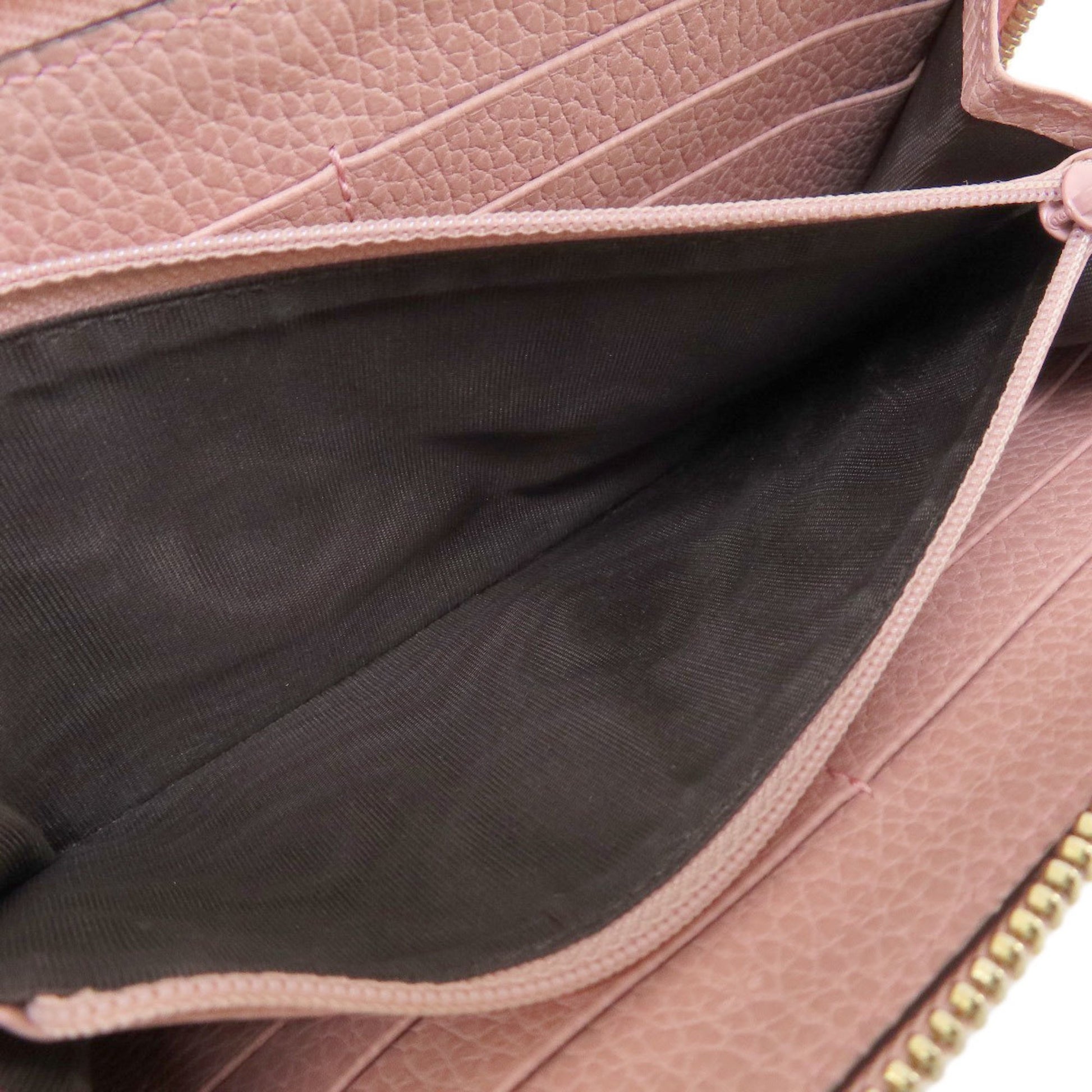 Gucci Interlocking G, Pink, Leather, wallet