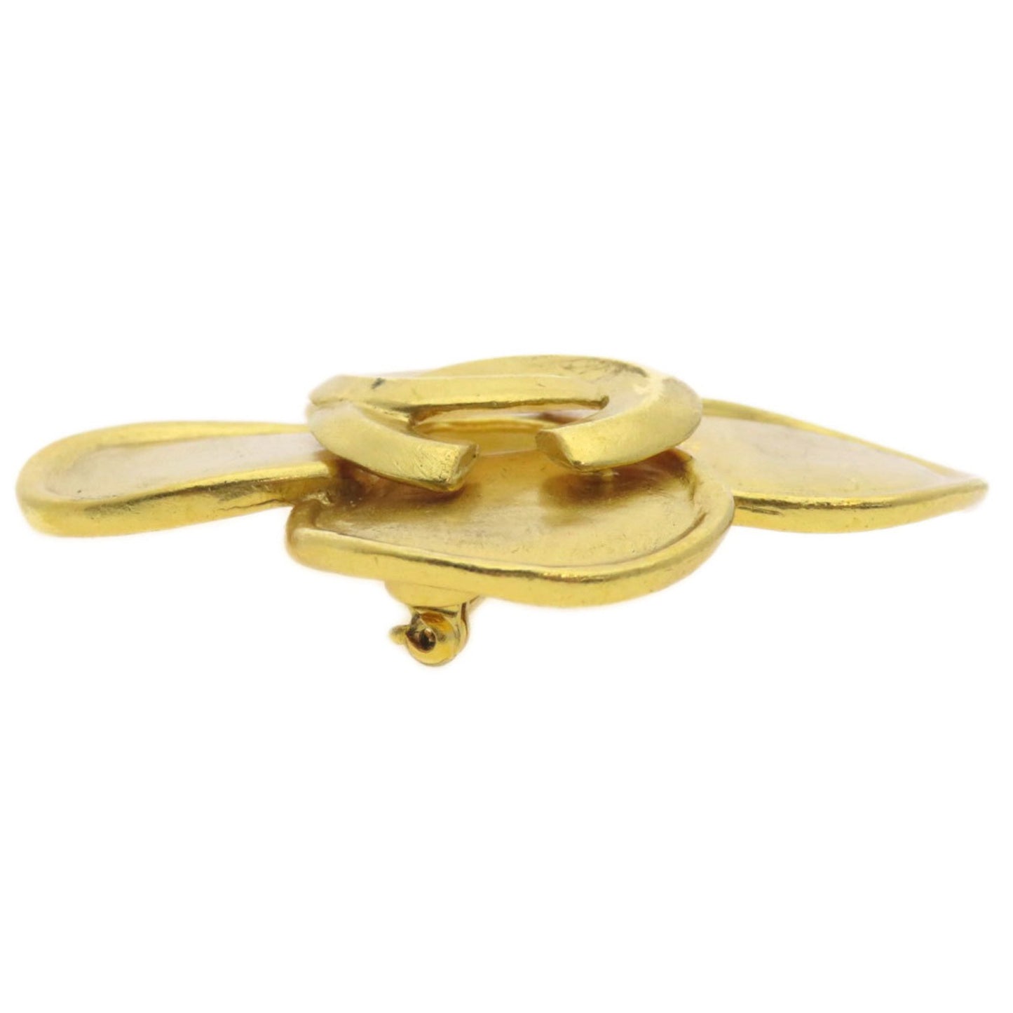 Chanel Coco Mark, Gold, Metal, brooch