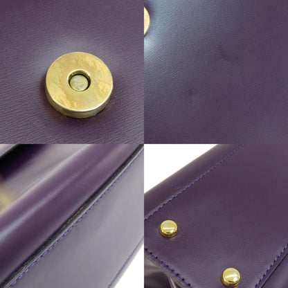 Céline, Purple, Leather, handbag
