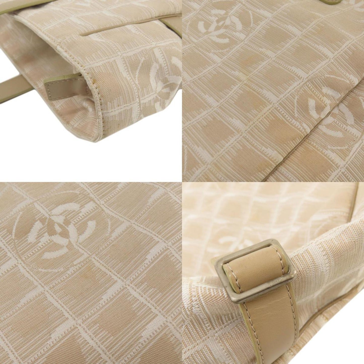 Chanel Travel line, Beige, Canvas, tote