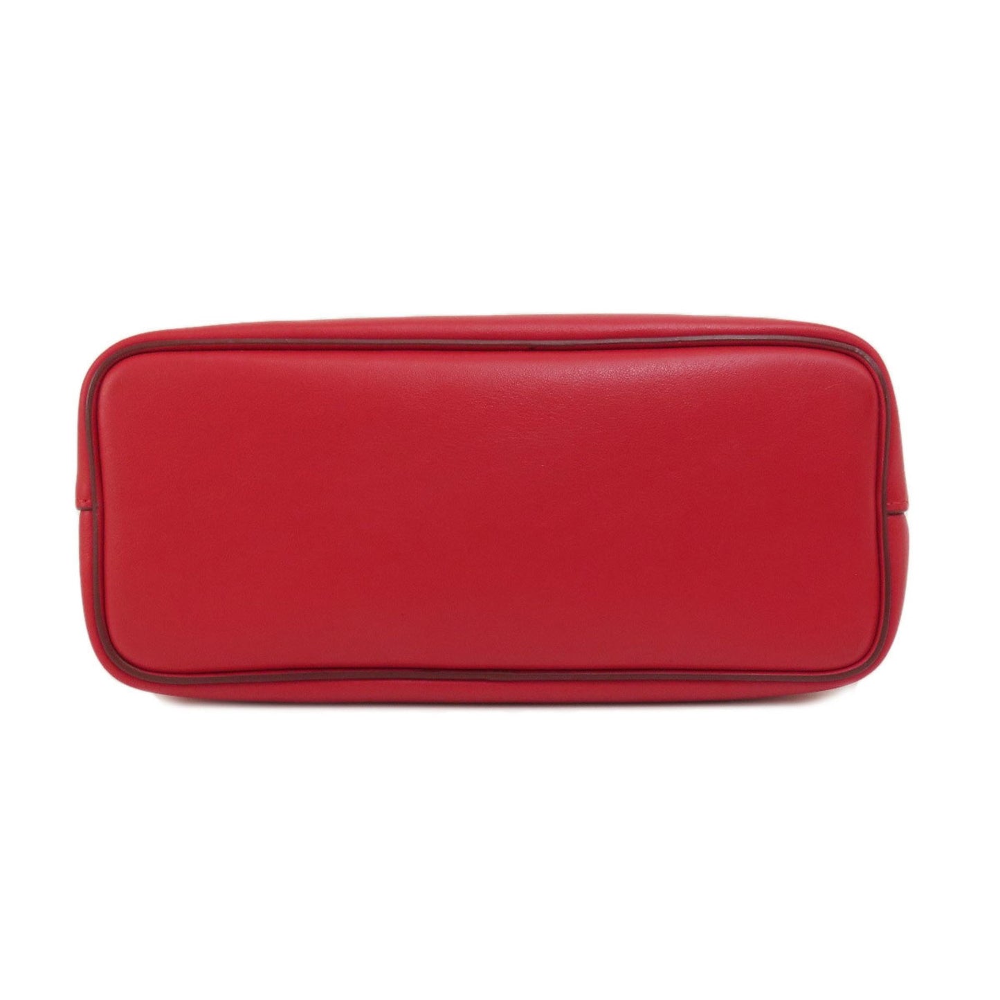 Céline Soft Cube, Red, Leather, handbag