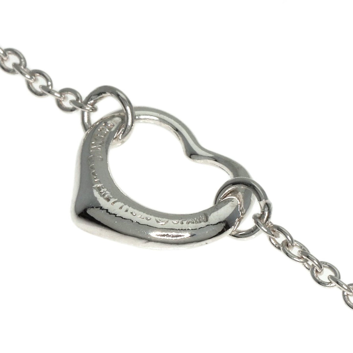 Tiffany & Co Open Heart, Silver, Silver, bracelet