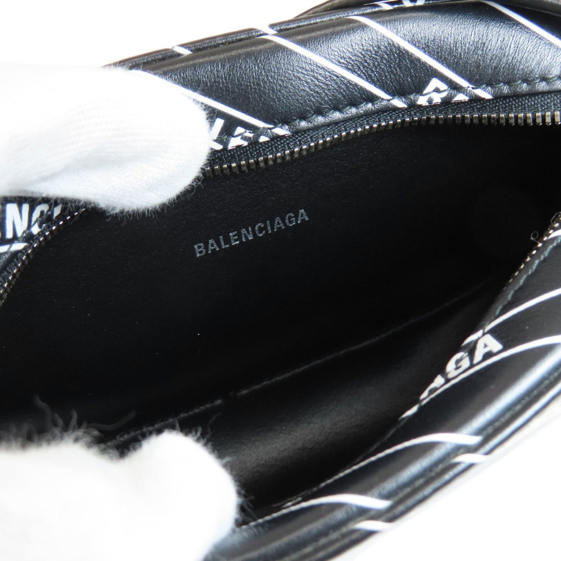 Balenciaga Camera, Black, Leather, shoulder