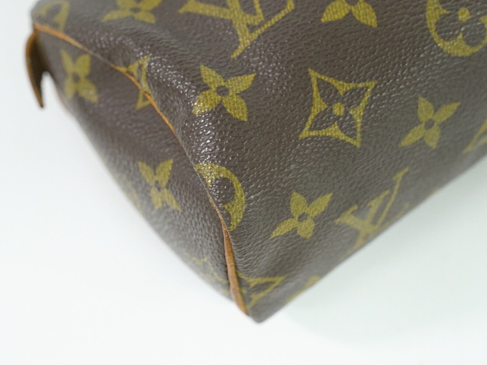 Louis Vuitton Mini speedy, Brown, Canvas, handbag