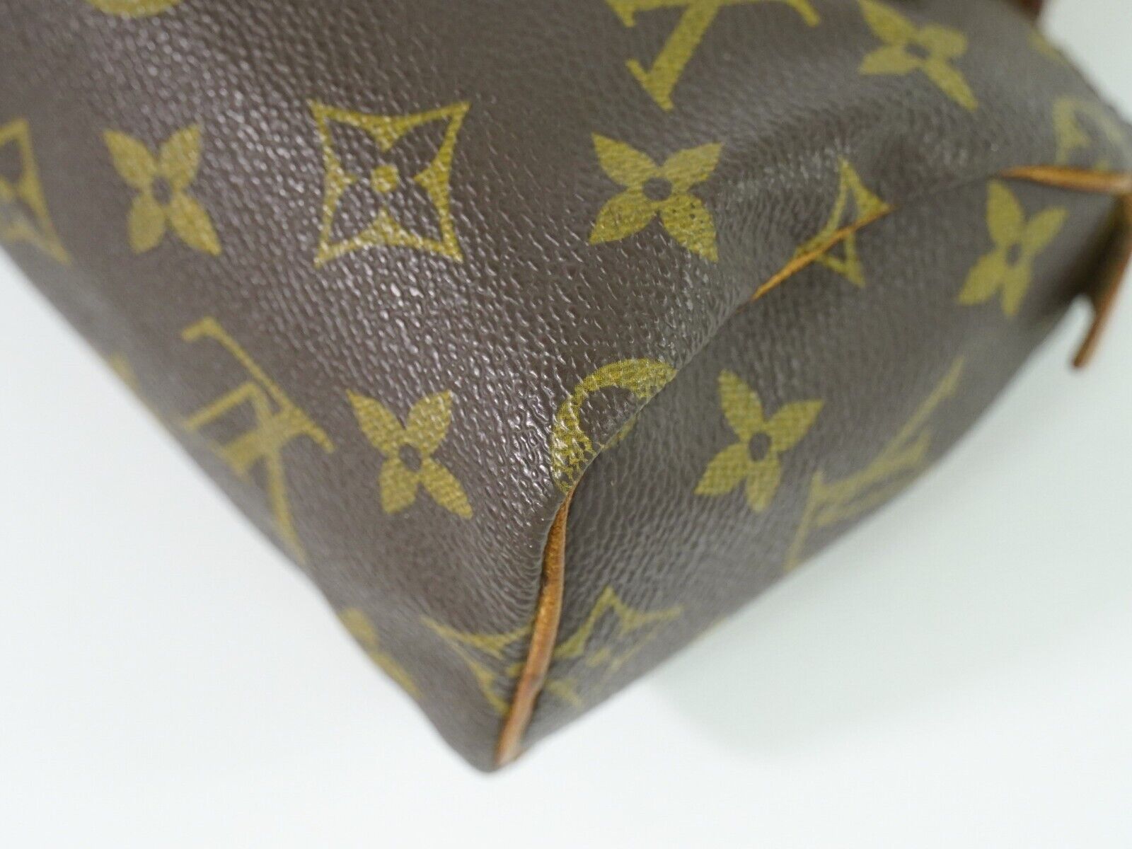 Louis Vuitton Mini speedy, Brown, Canvas, handbag