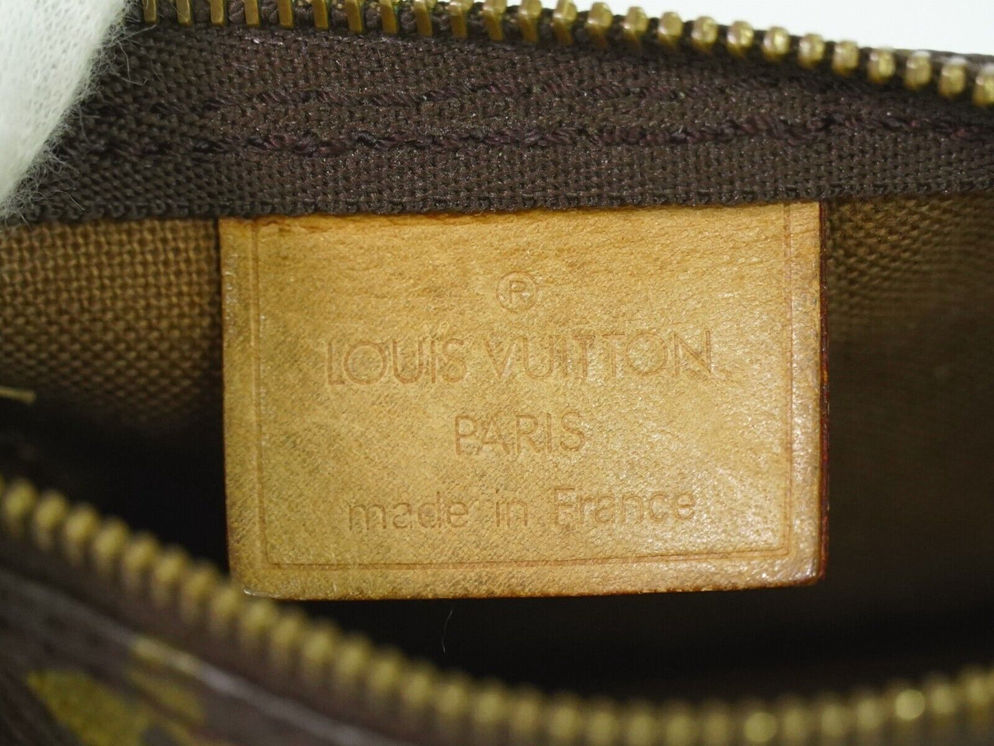 Louis Vuitton Mini speedy, Brown, Canvas, handbag