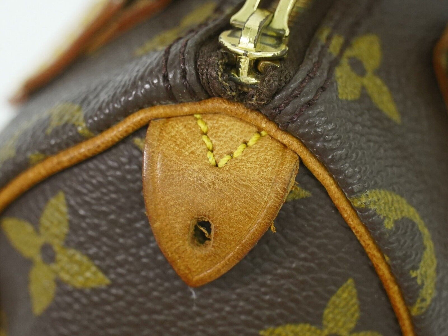 Louis Vuitton Mini speedy, Brown, Canvas, handbag