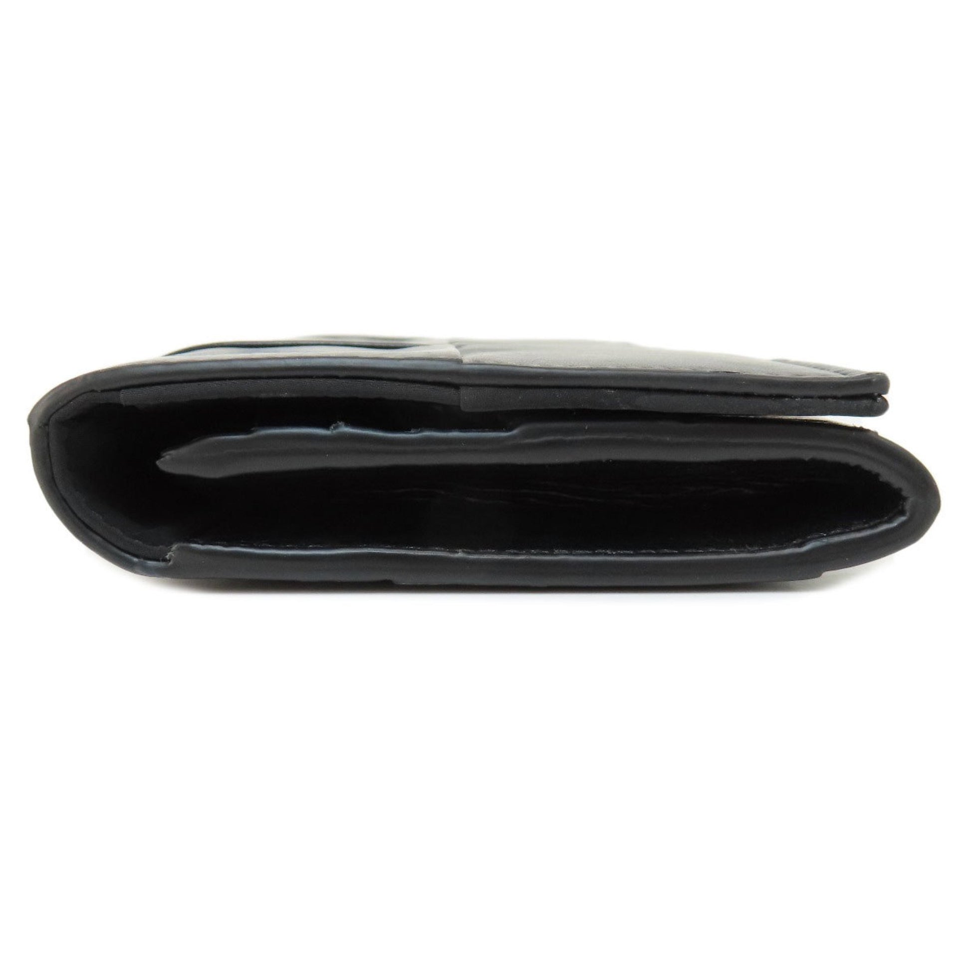 Bottega Veneta Cassette, Black, Leather, wallet