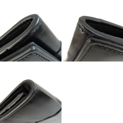 Bottega Veneta Cassette, Black, Leather, wallet