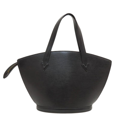 Louis Vuitton Saint Jacques, Black, Leather, handbag