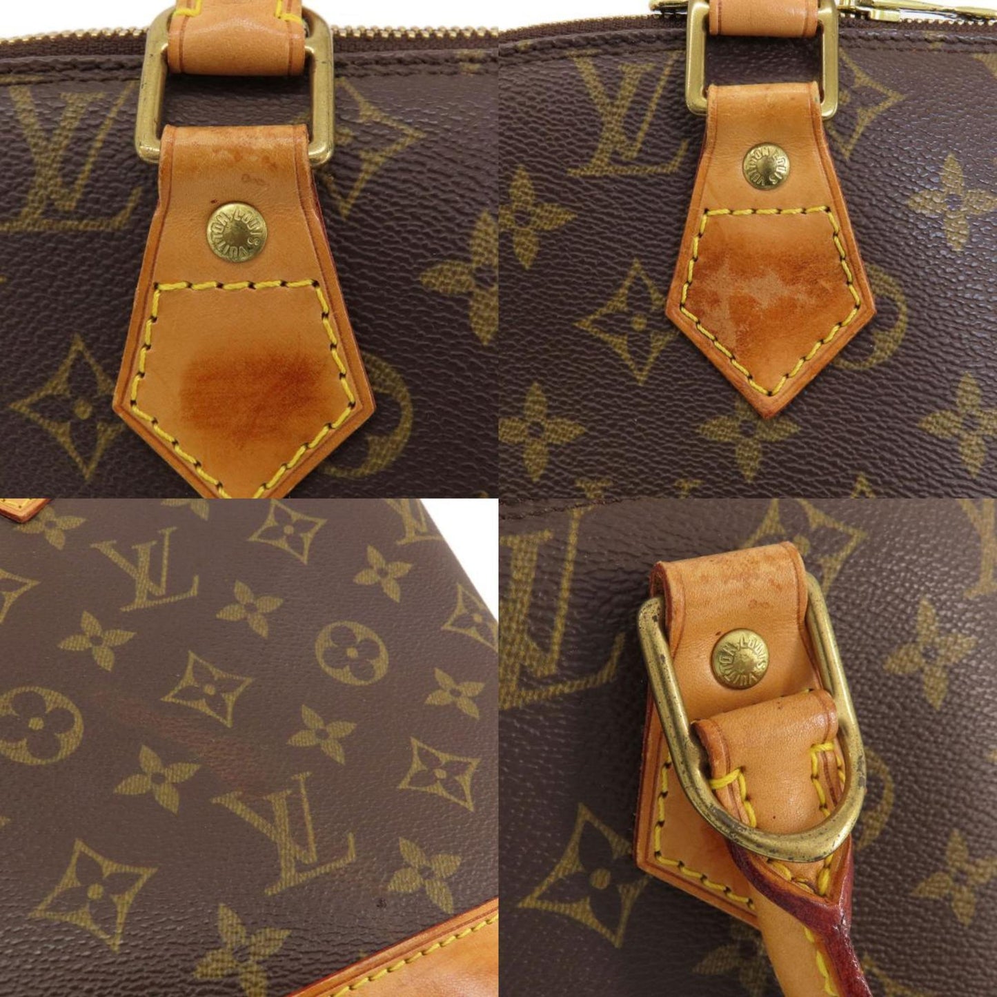 Louis Vuitton Alma, Brown, Canvas, handbag