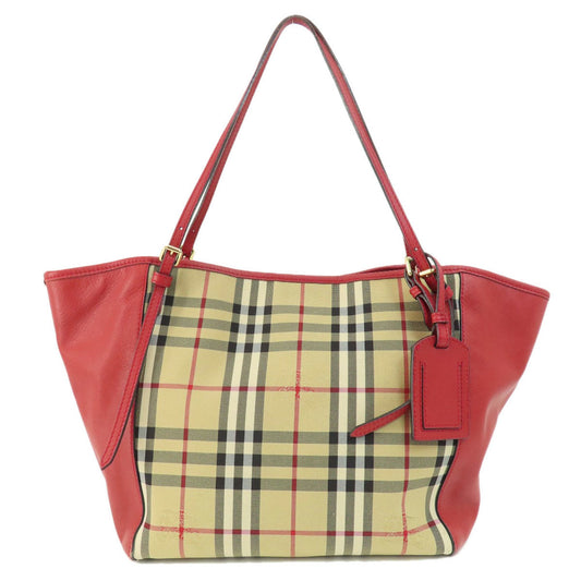 Burberry Nova Check, Beige, Canvas, tote