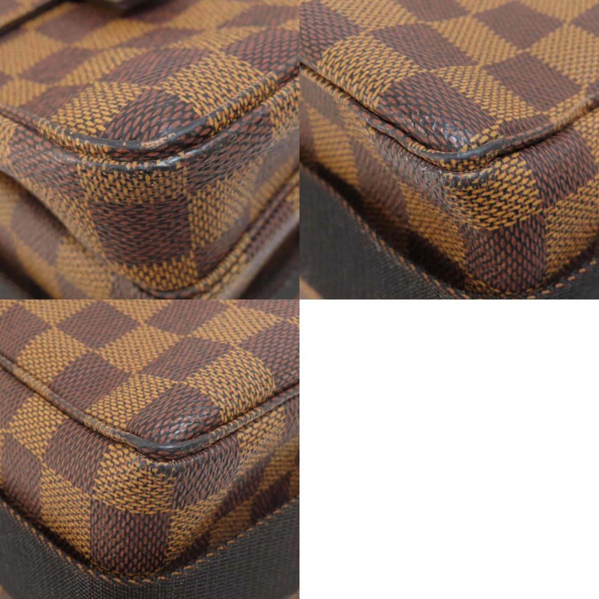 Louis Vuitton Broadway, Brown, Canvas, shoulder