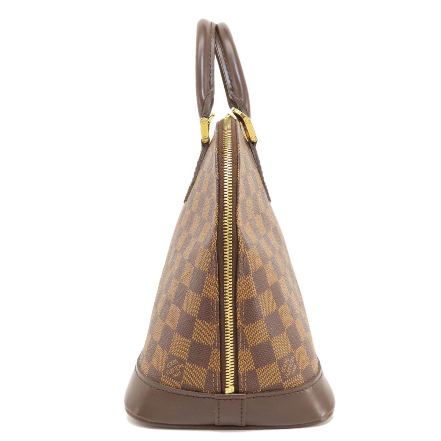 Louis Vuitton Alma, Brown, Canvas, handbag