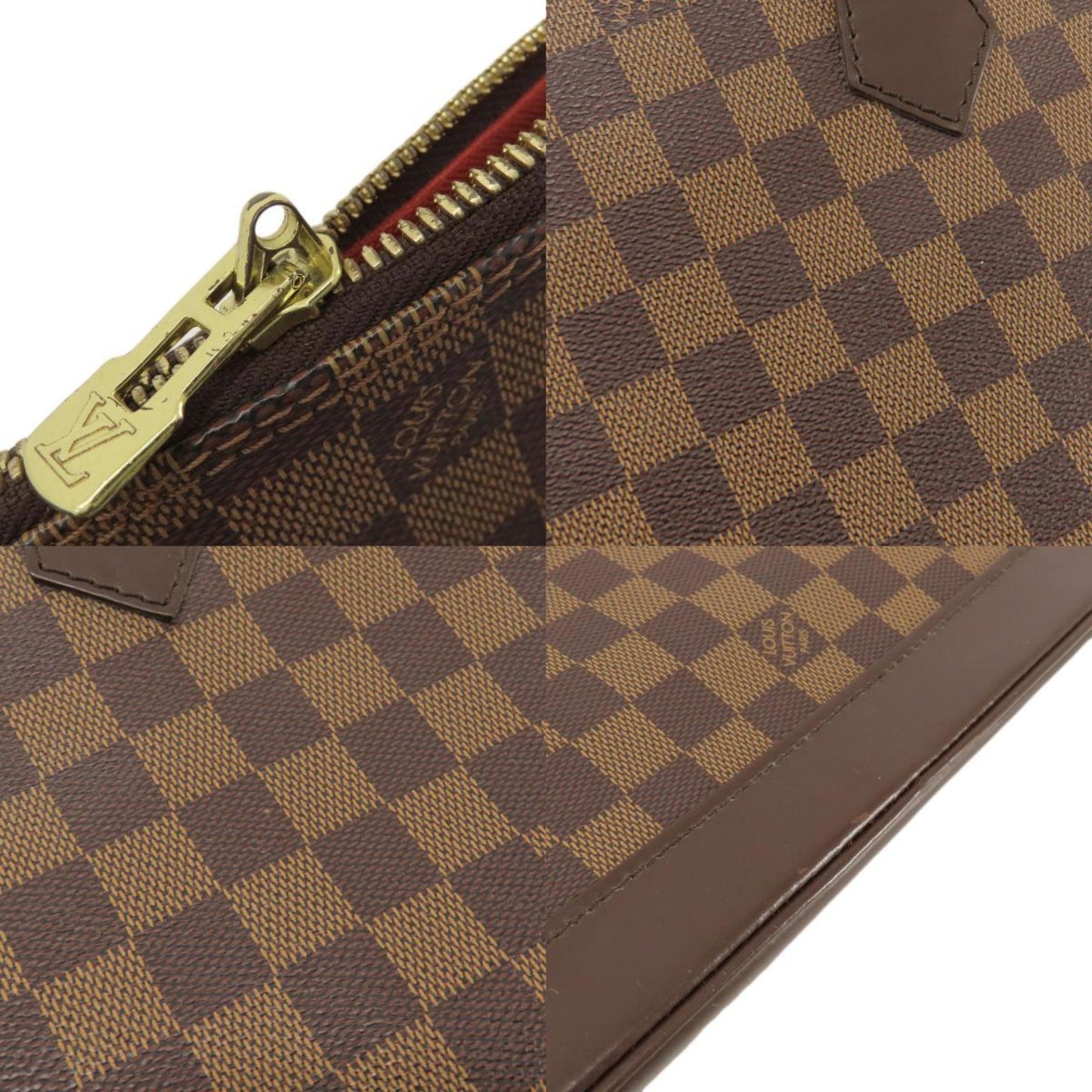 Louis Vuitton Alma, Brown, Canvas, handbag