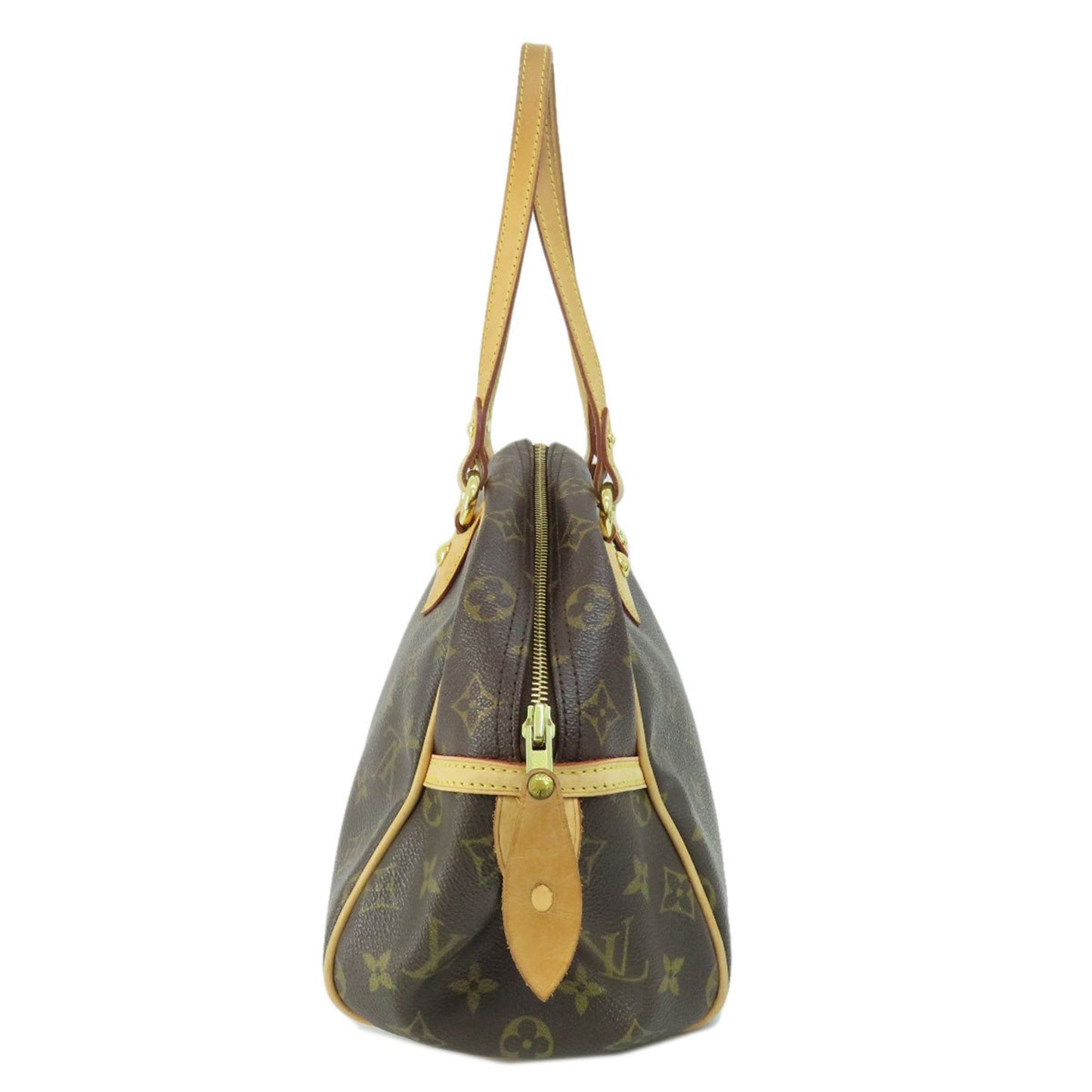 Louis Vuitton Montorgueil, Brown, Canvas, handbag